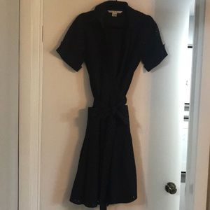 Diane Von Furstenberg black dress